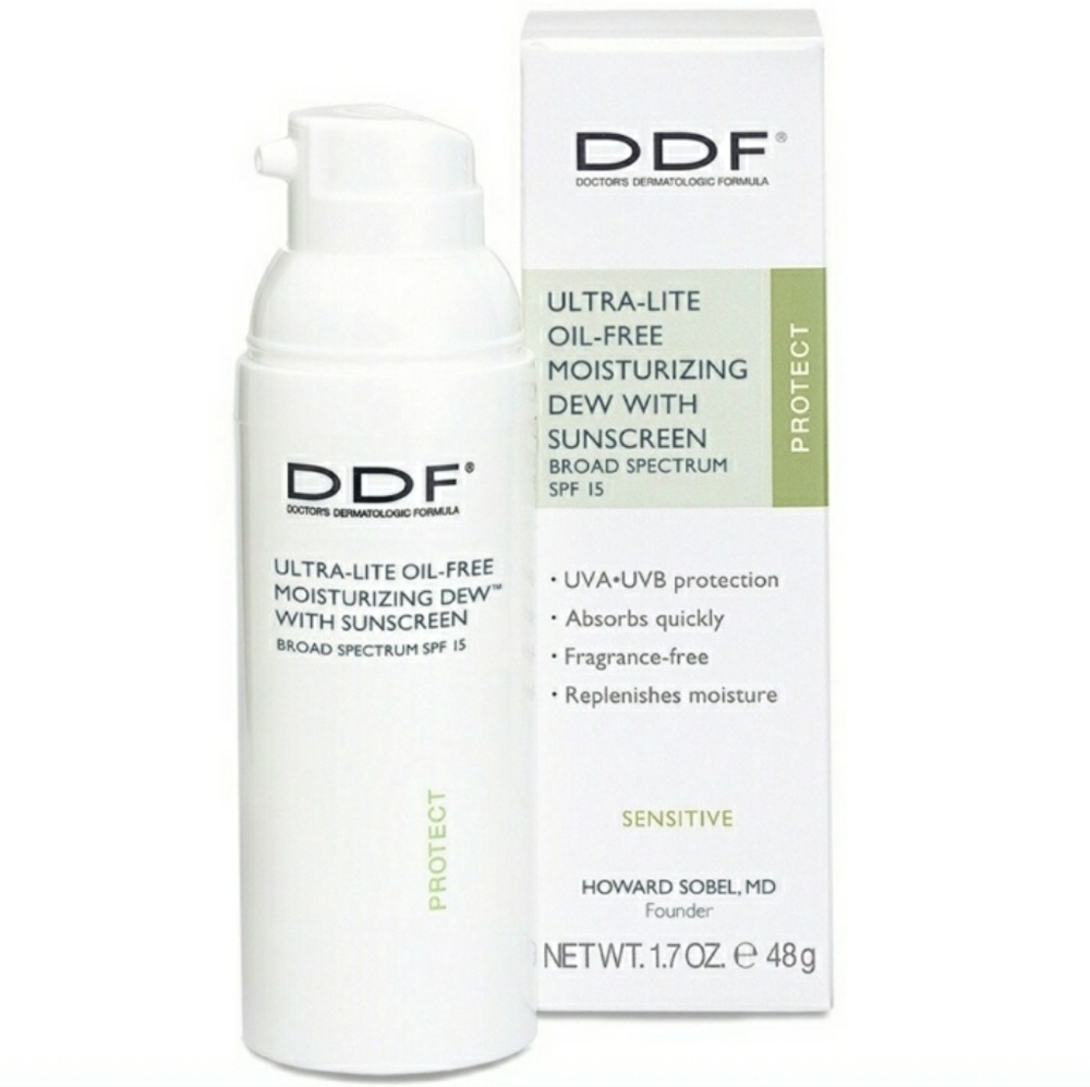 NIB DDF Ultra-Lite Moisturizing Dew with SPF 15